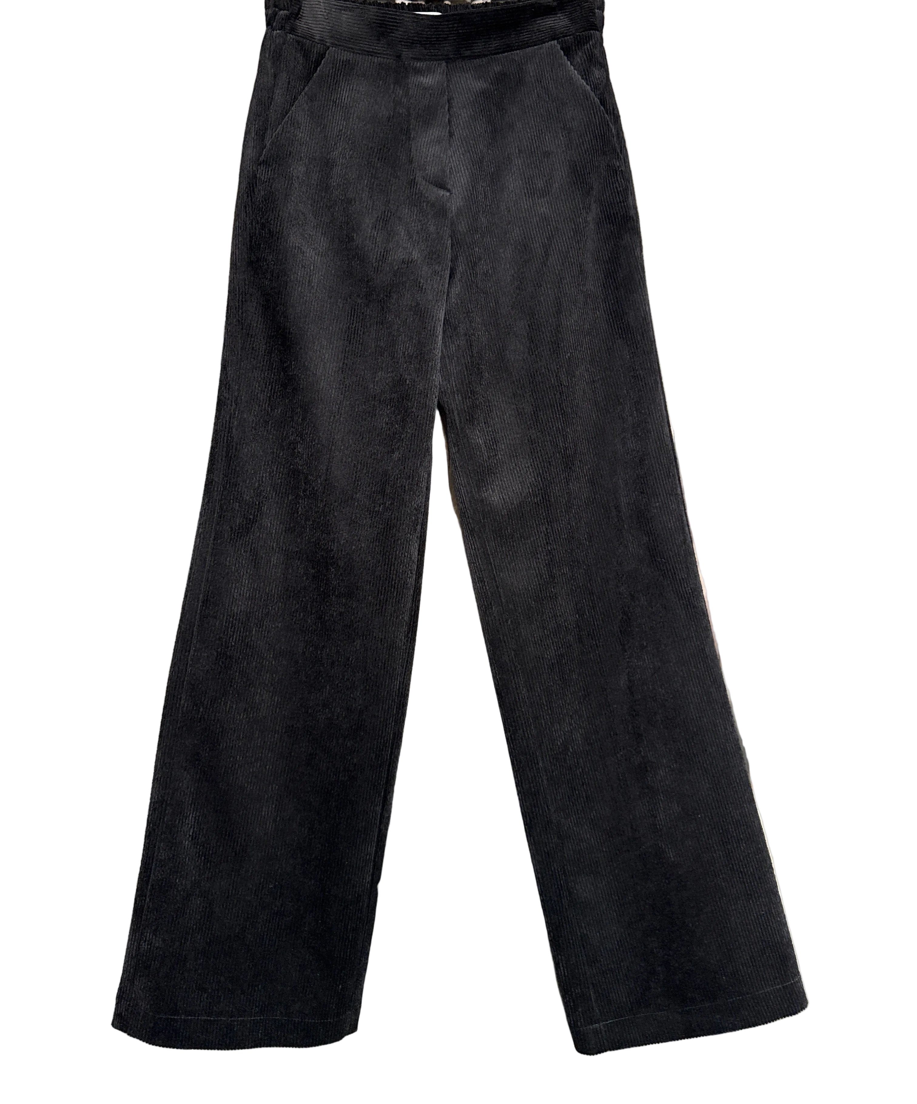 N03-PLM25162 Velvet Trousers