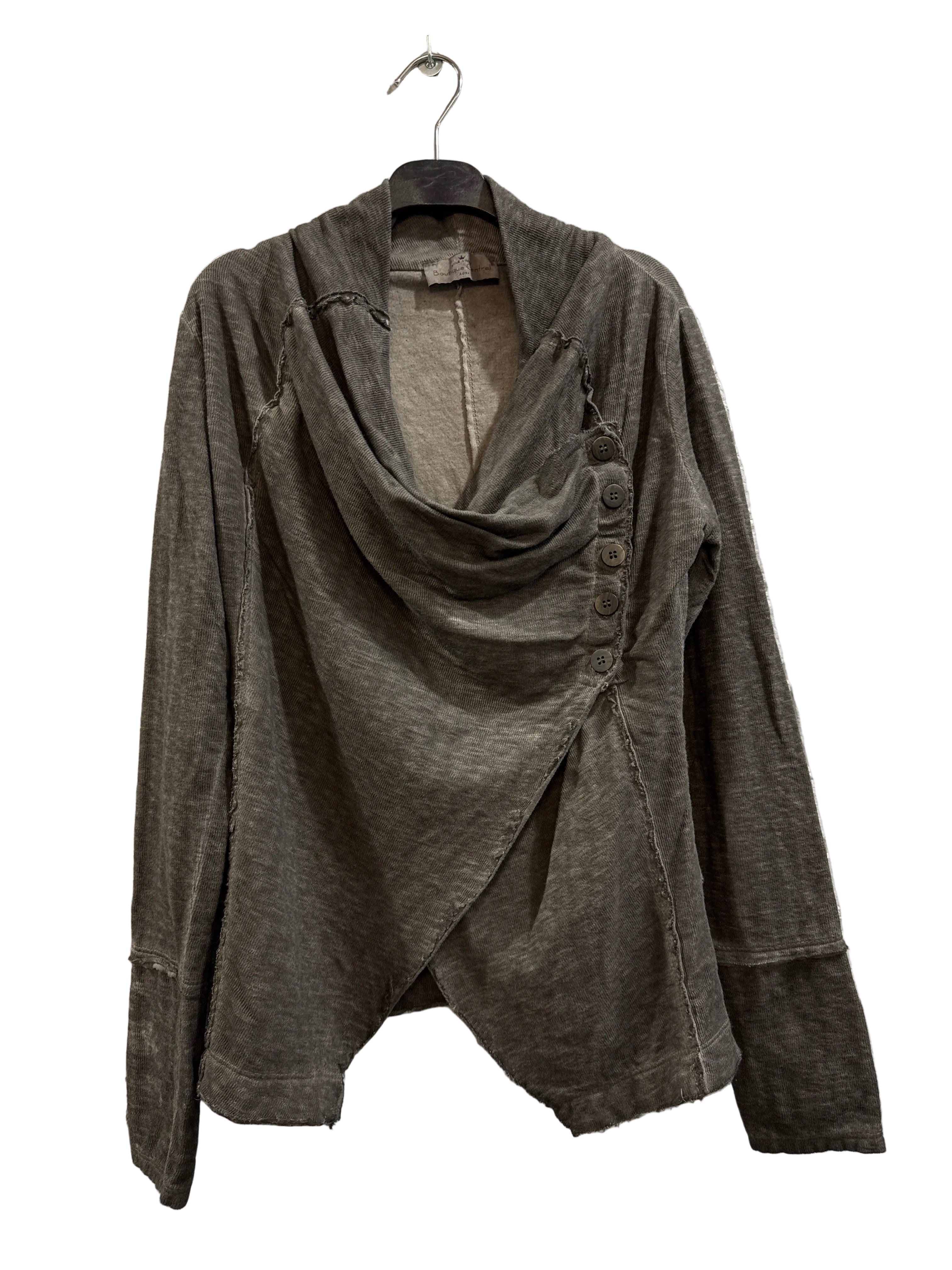 P01-09537 Button Sweater