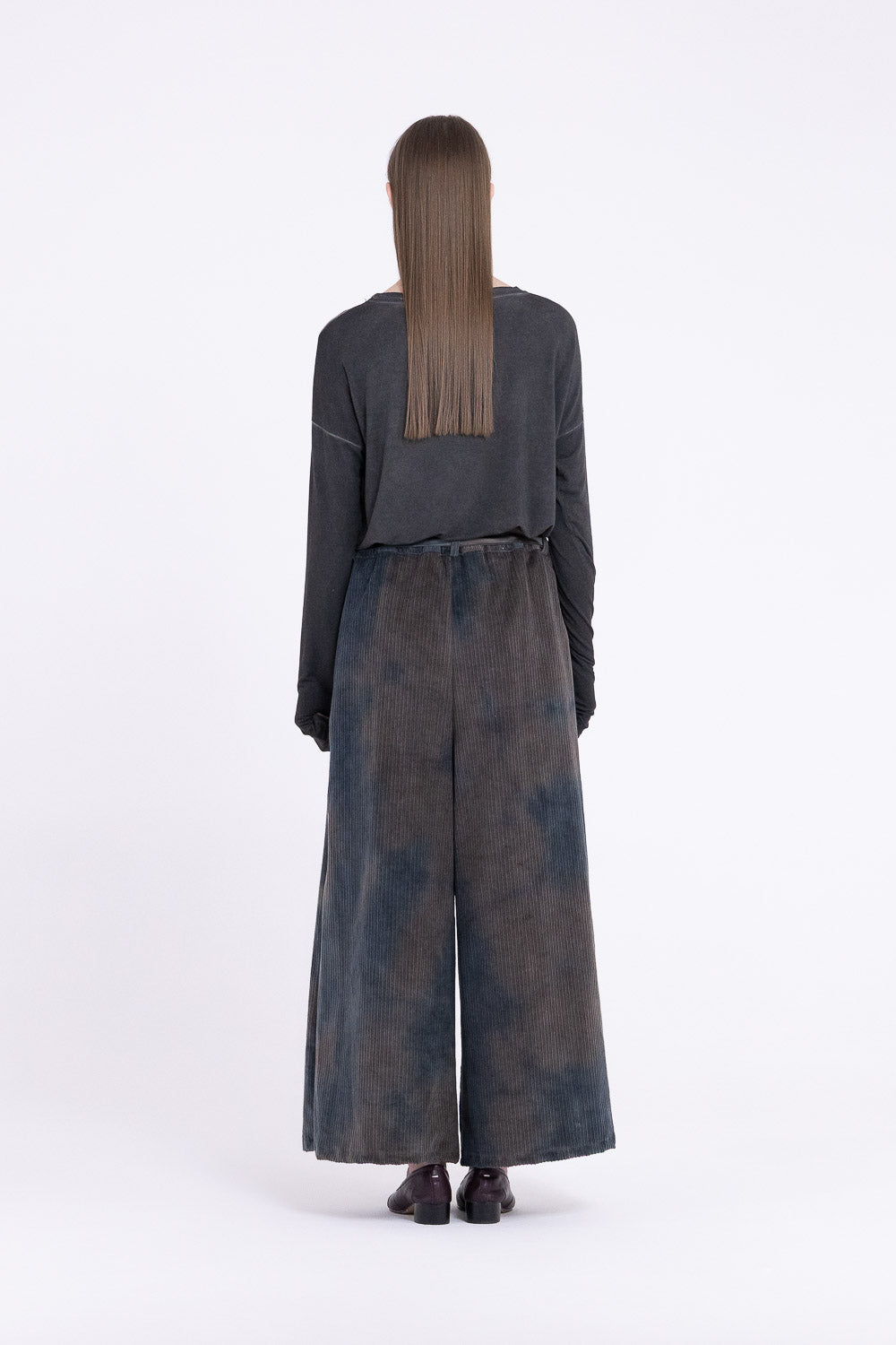 Pantaloni Palazzo F07-S495 SANCTAMUERTE
