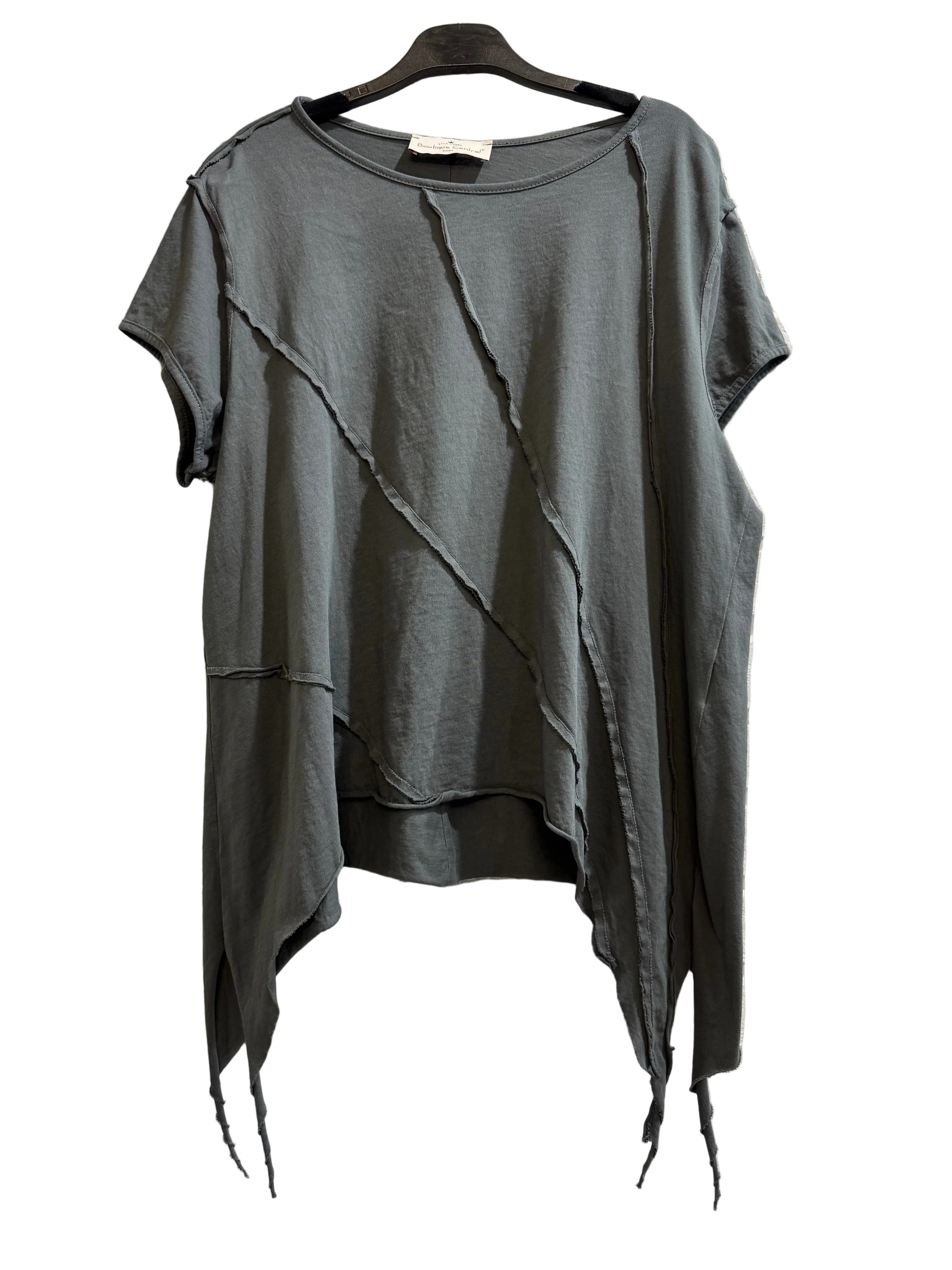 T-Shirt Cuciture Punte W01-126023