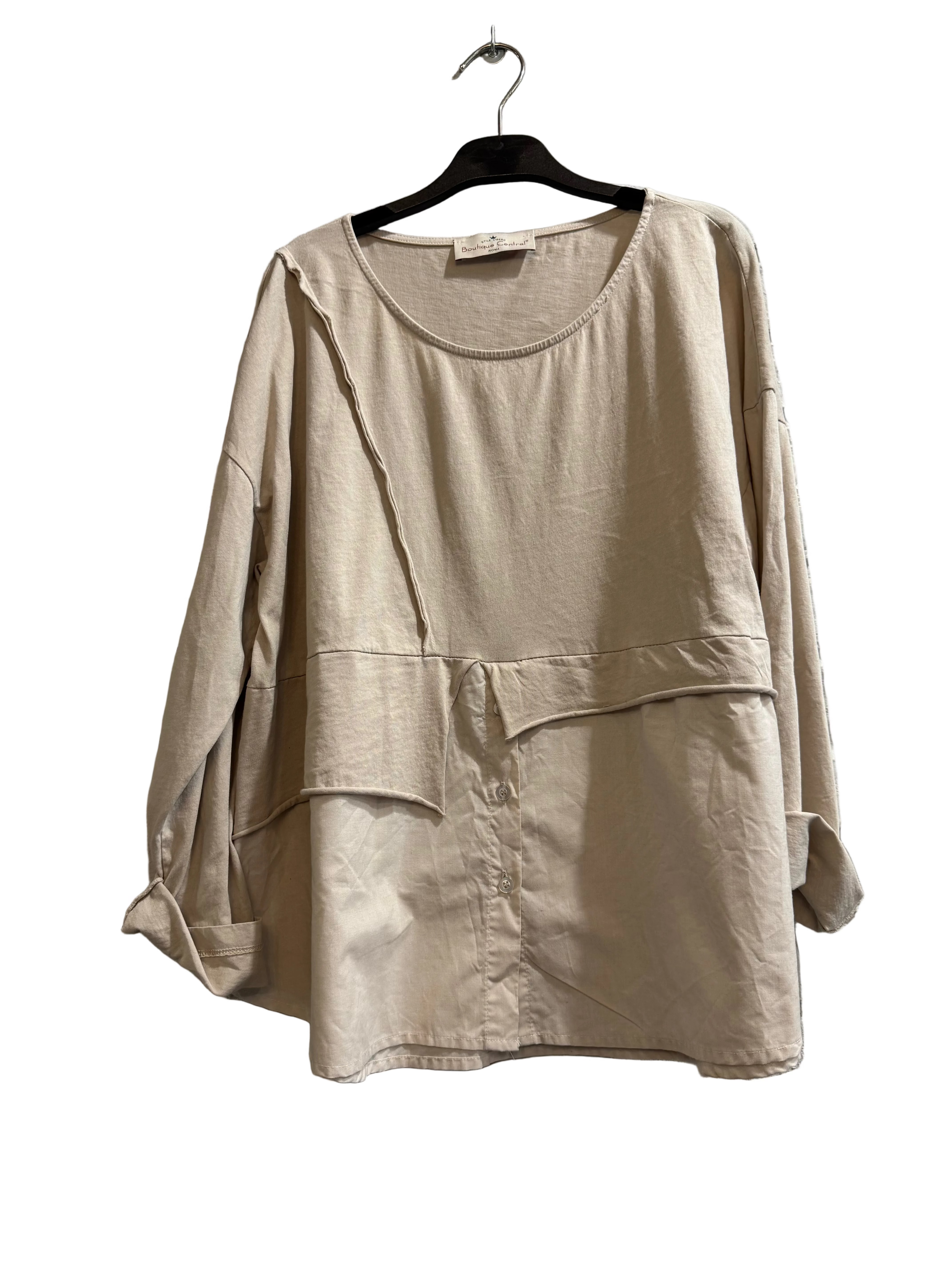 T-Shirt Bottoni W01-226077