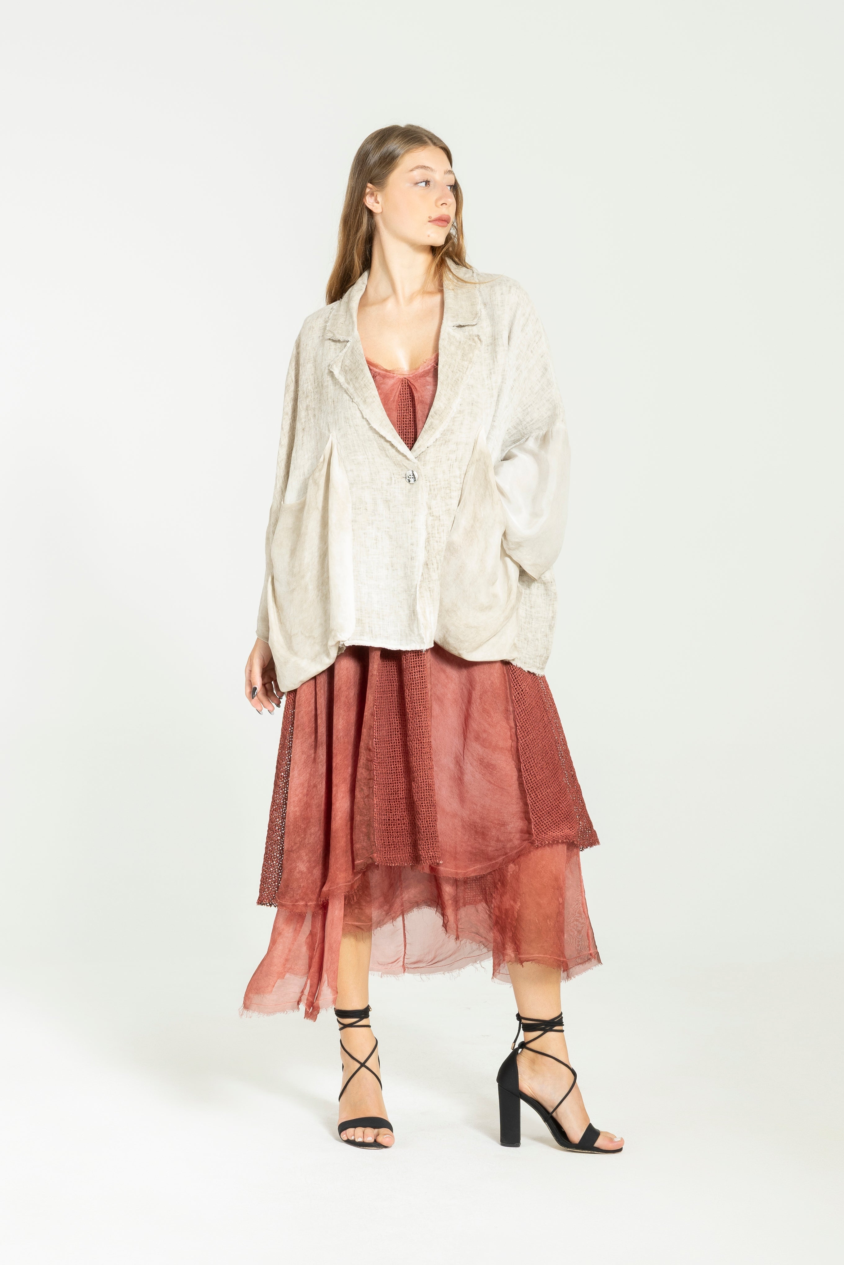 F07 - S318 Blazer Boxi - Boutique Central Roma