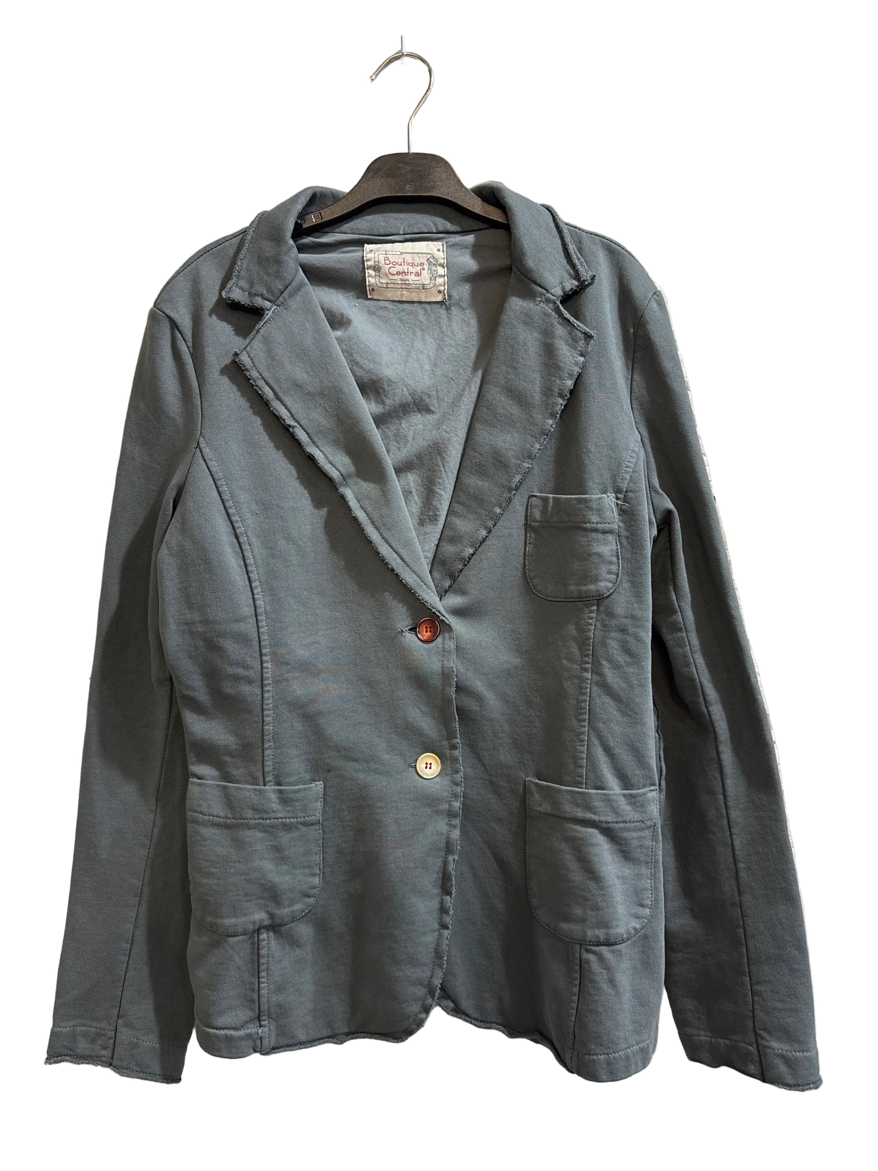 G06 - 25 - 5654FGB Giacca Toppe - Boutique Central Roma