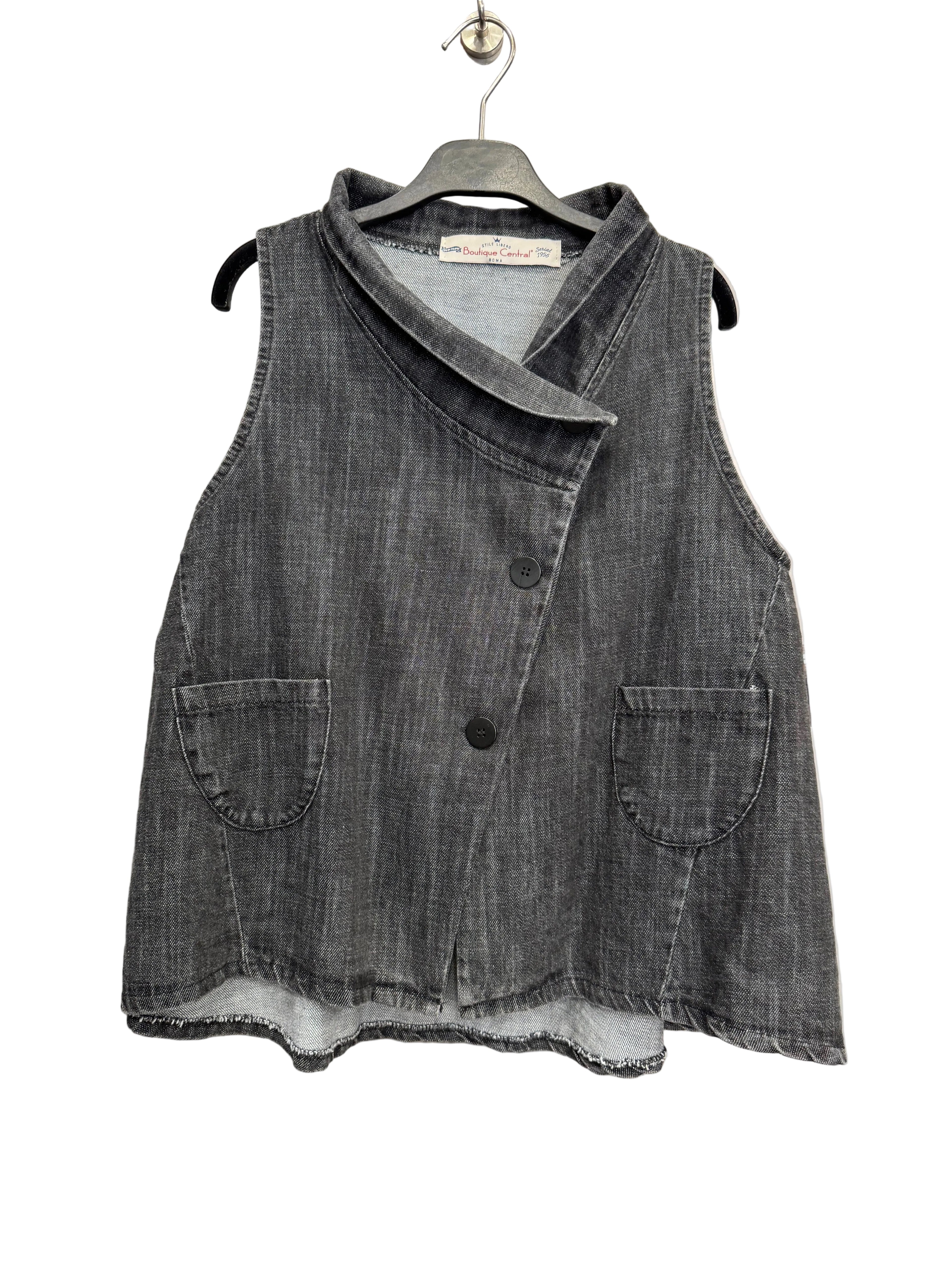 Gilet Over Denim C08 - 2342 - Boutique Central Roma