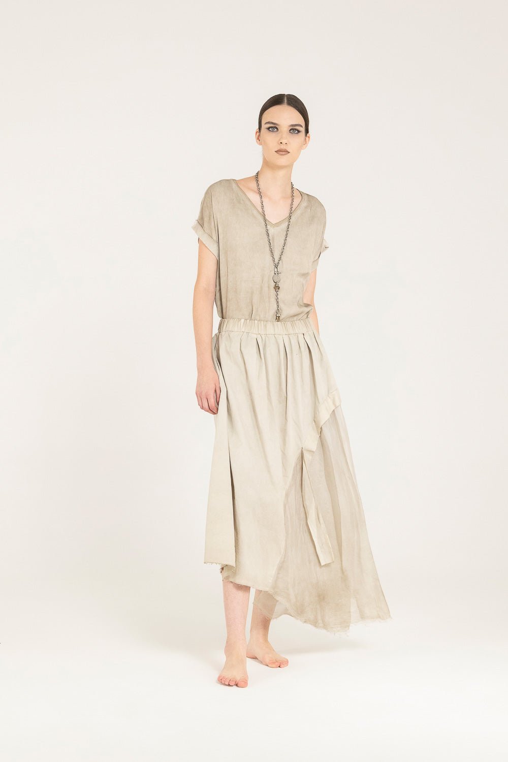 Gonna Lunga SANCTAMUERTE - F07 - S354 - Boutique Central Roma