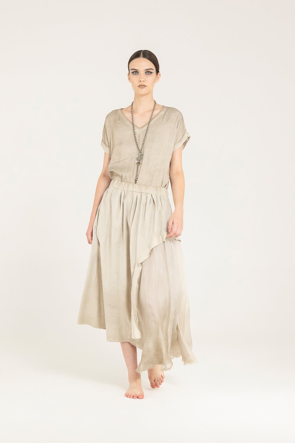 Gonna Lunga SANCTAMUERTE - F07 - S354 - Boutique Central Roma