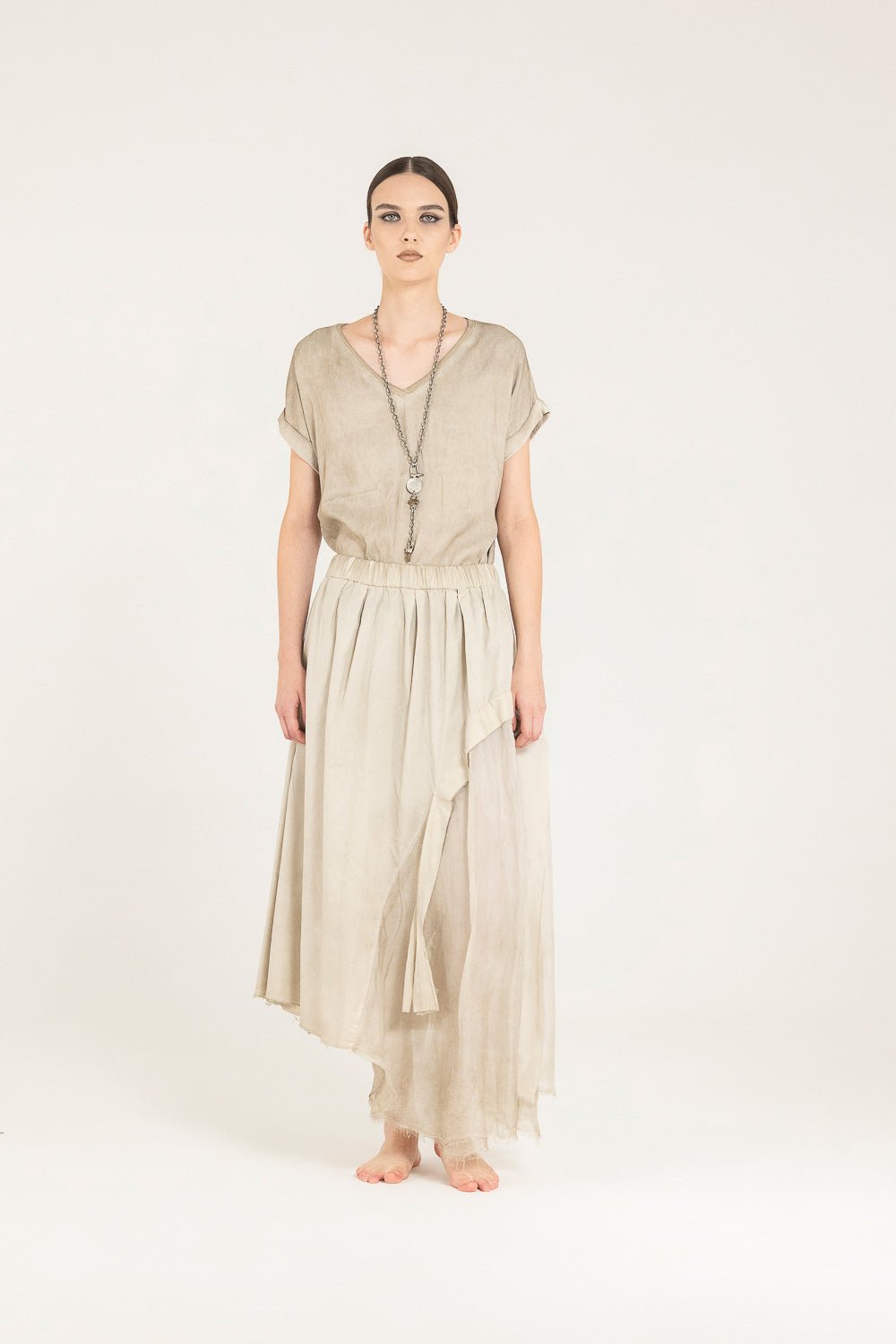 Gonna Lunga SANCTAMUERTE - F07 - S354 - Boutique Central Roma
