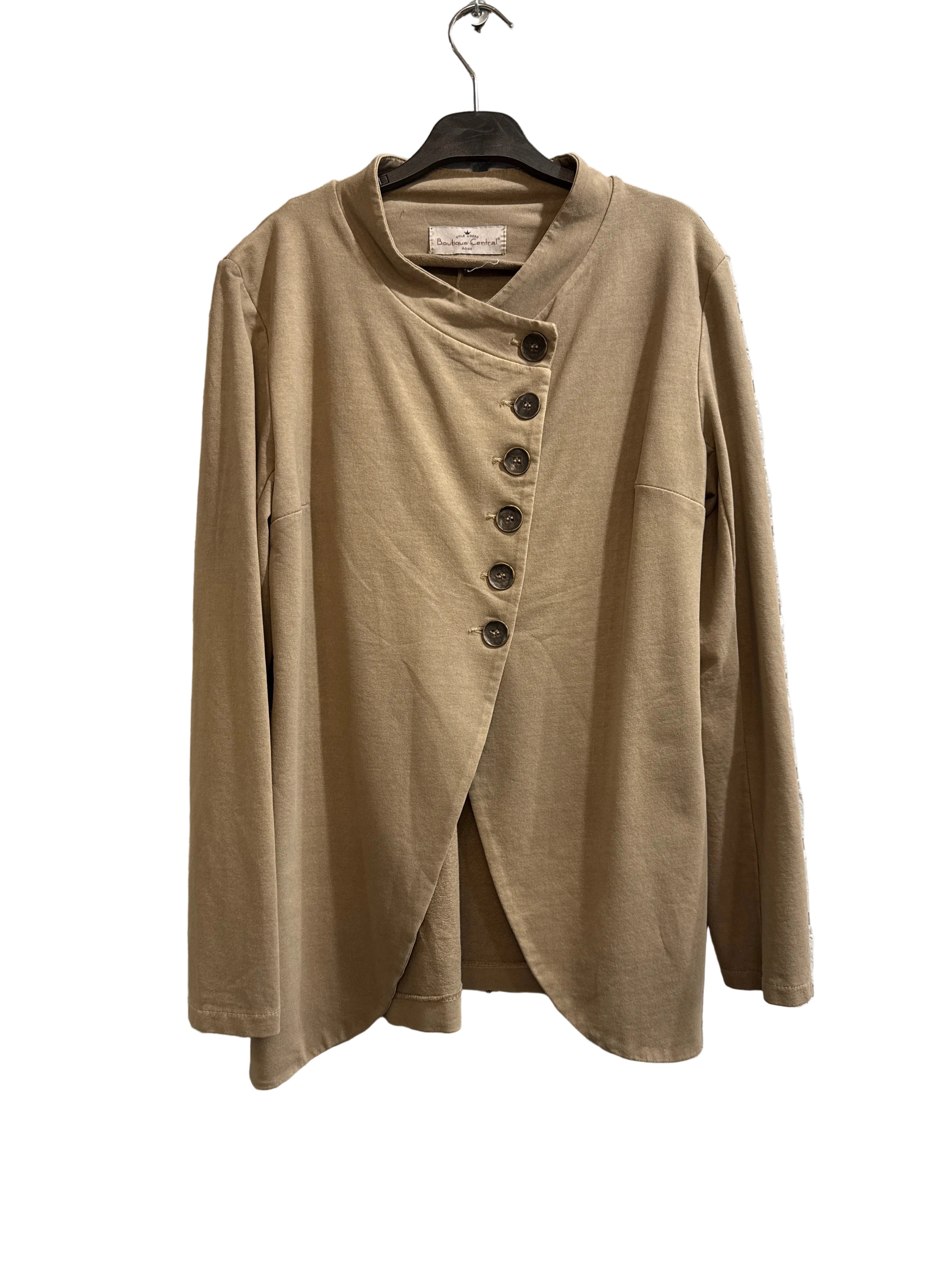 P09 - 67107COT Giacca Amalfi Cotone - Boutique Central Roma
