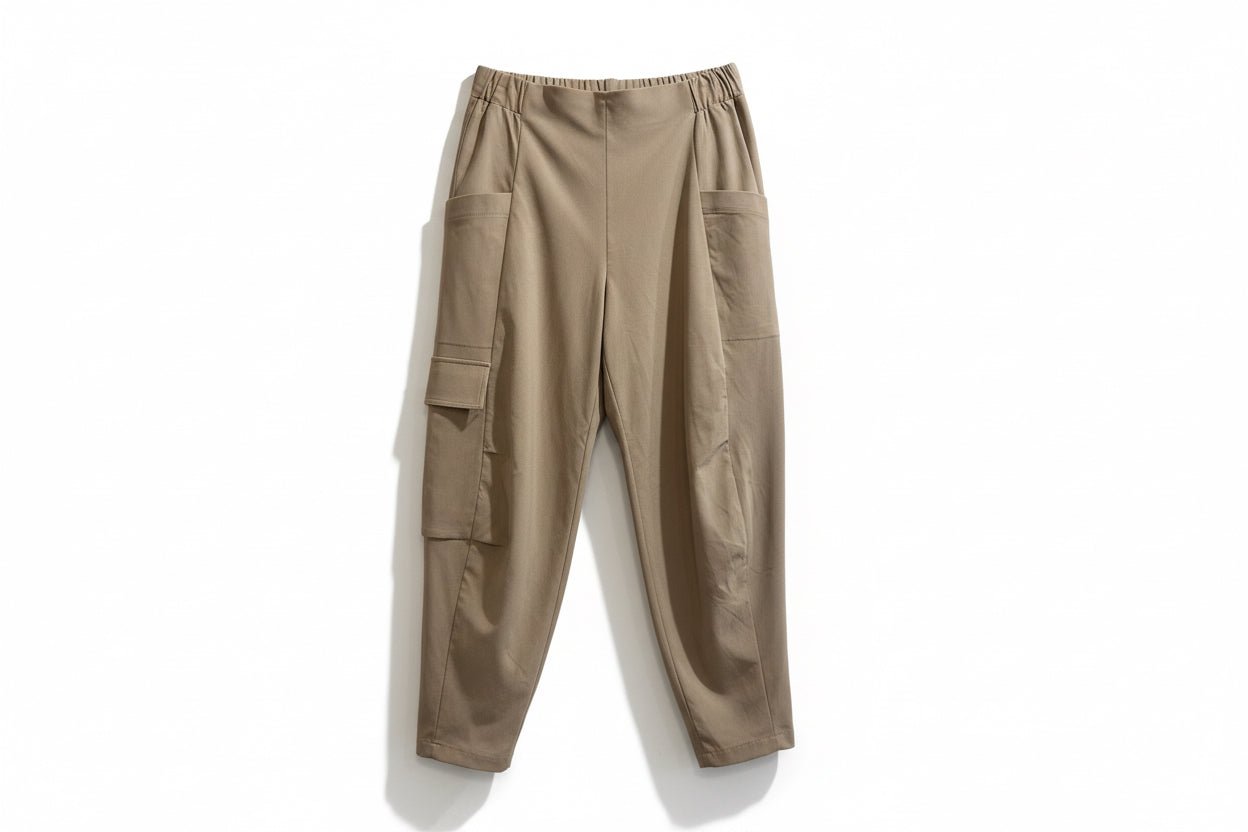 Pantaloni Barrell Bengalina N03 - 26150 - Boutique Central Roma