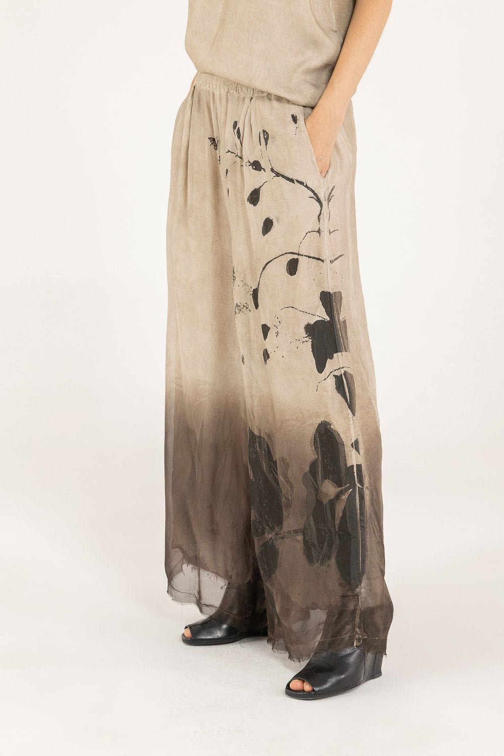 Pantaloni Palazzo SANCTAMUERTE - F07 - S285 - Boutique Central Roma