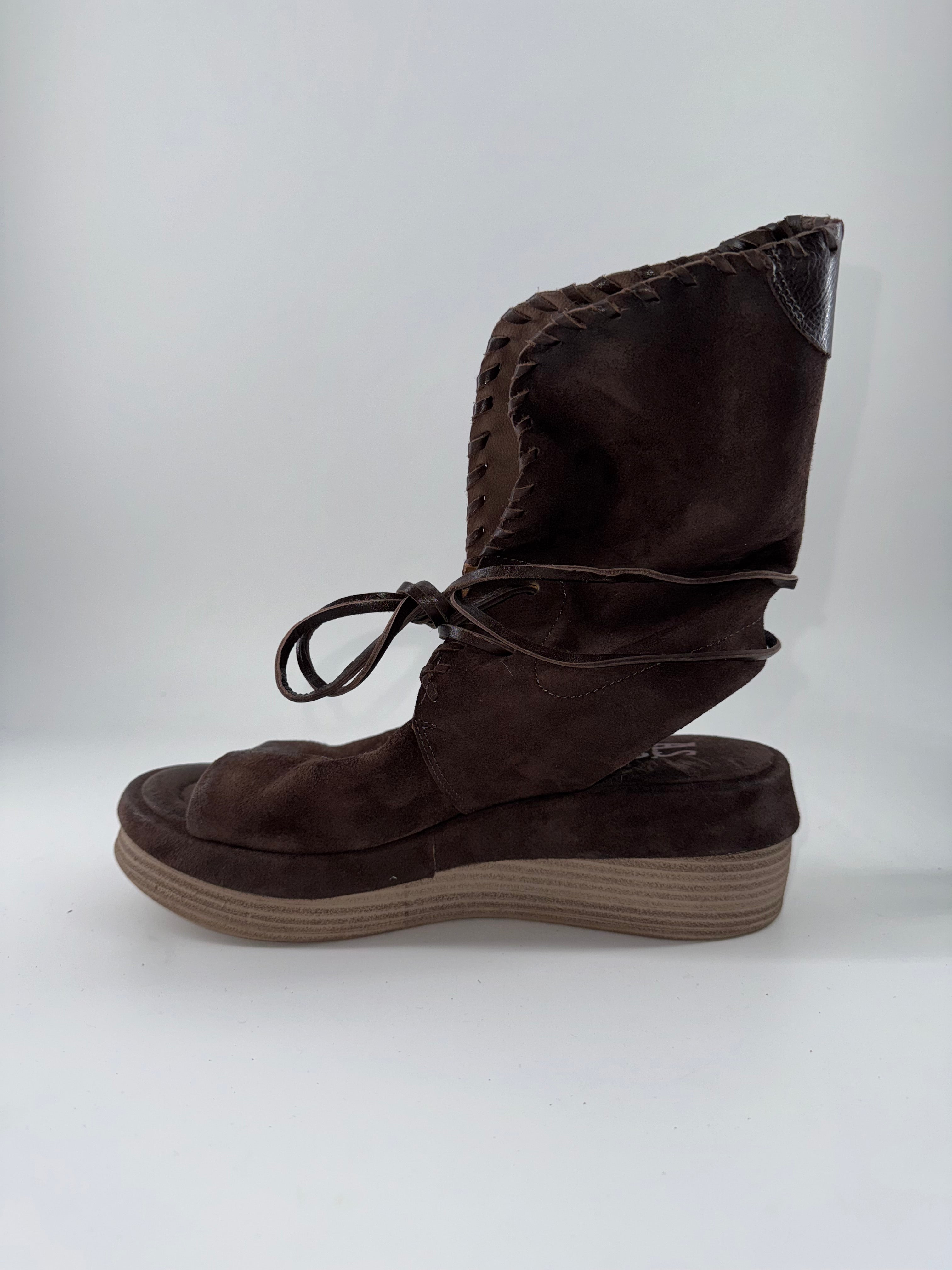Sandali Gambale Alto AS98 - C02007 - Boutique Central Roma