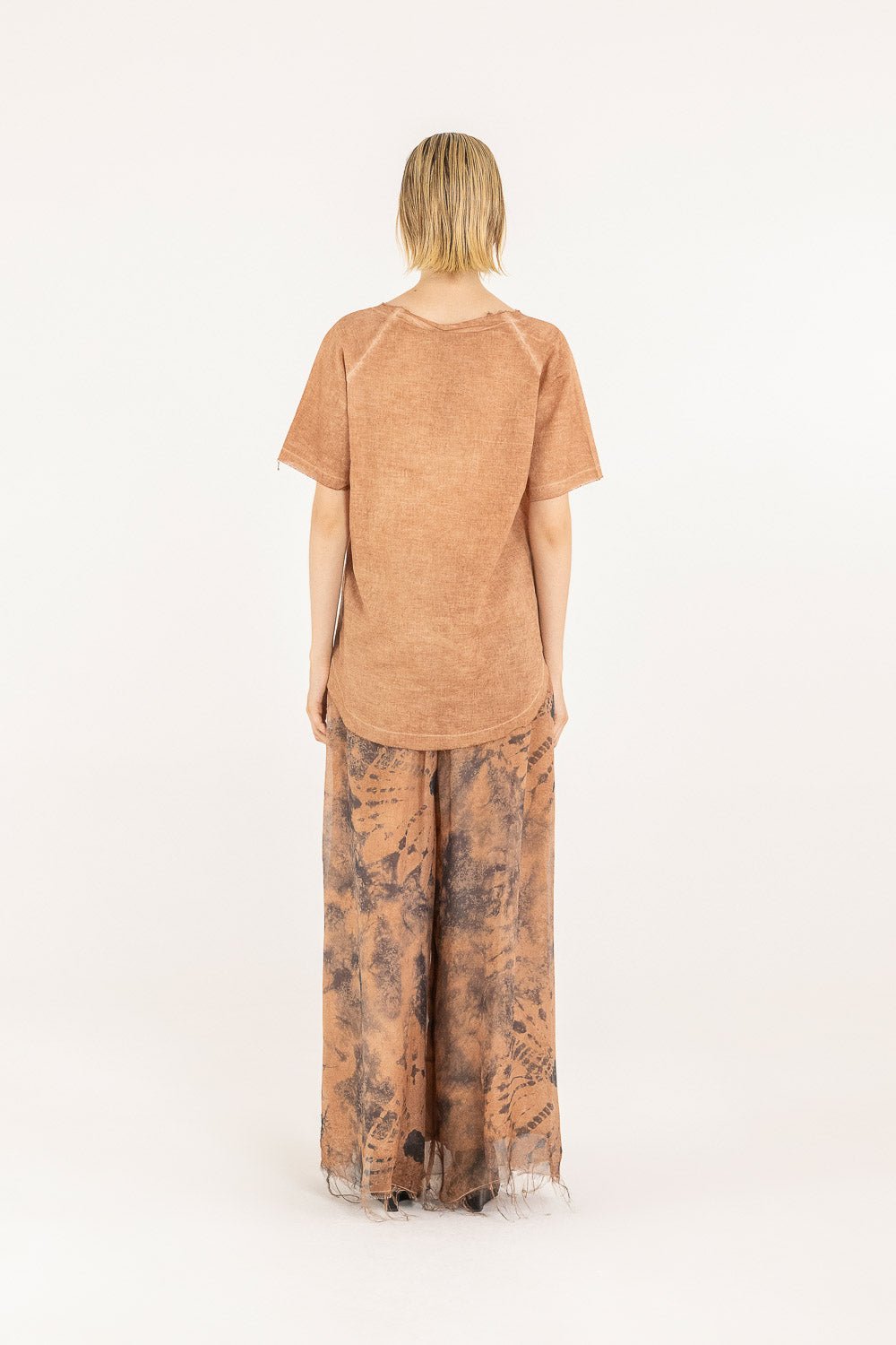 T-Shirt Ampia SANCTAMUERTE - F07 - S253 - Boutique Central Roma