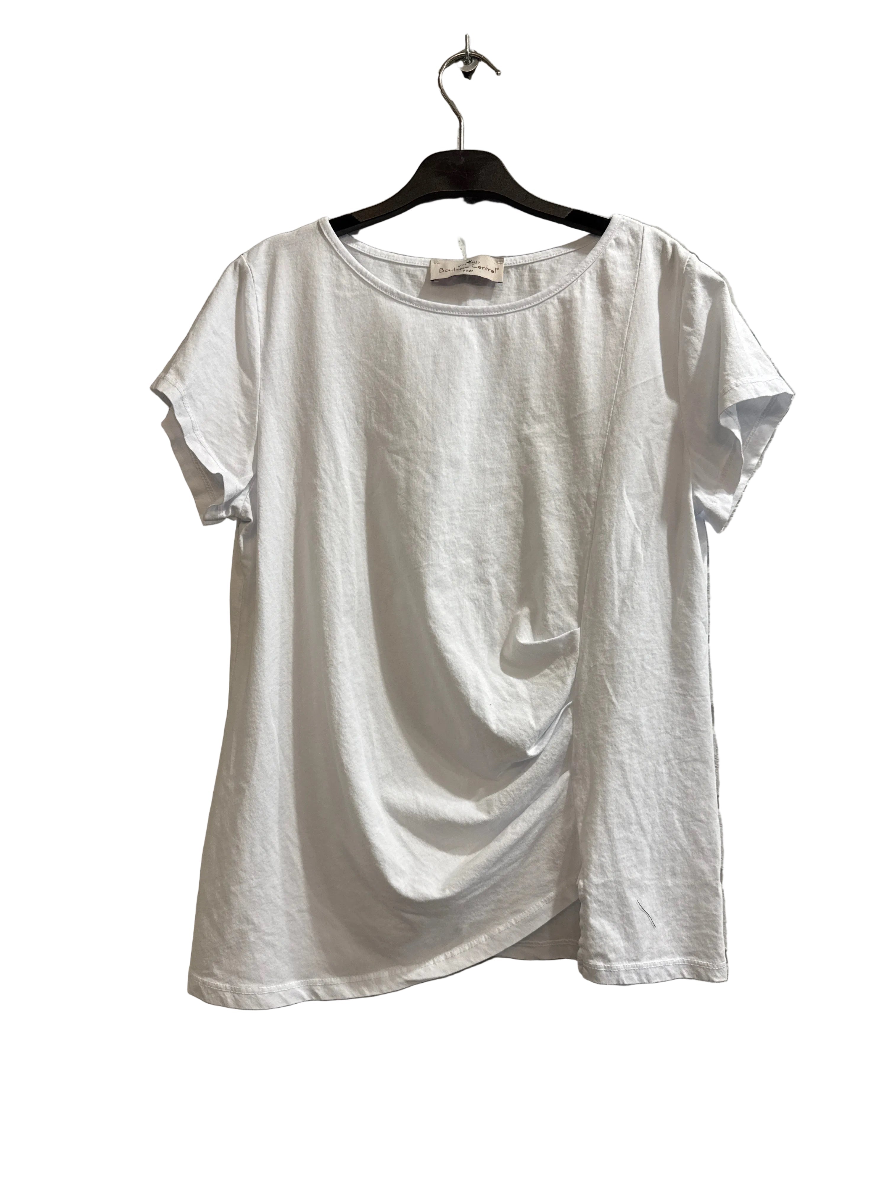T-shirt Arricciata Davanti W01 - 221644 - Boutique Central Roma