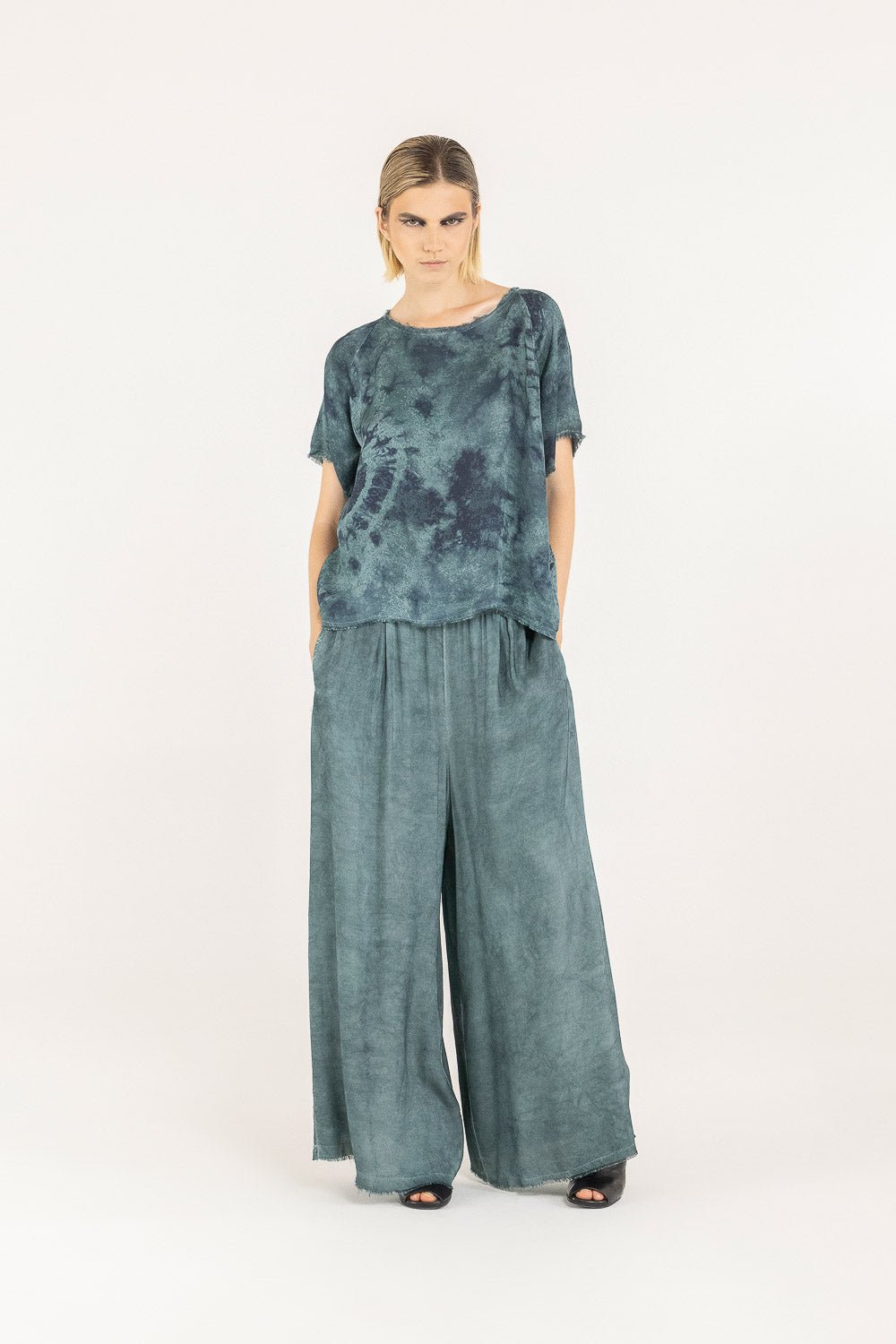 T-Shirt Boxy SANCTAMUERTE F07 - S314 - Boutique Central Roma