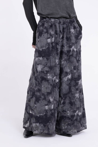 Pantaloni Palazzo F07-S443 SANCTAMUERTE
