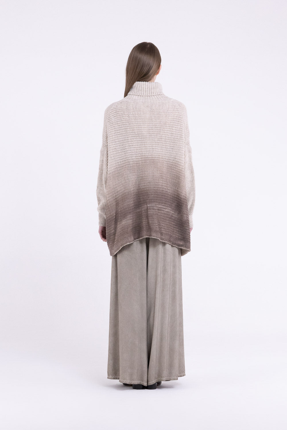 Maxi Maglia Collo Alto F07-S394 SANCTAMUERTE