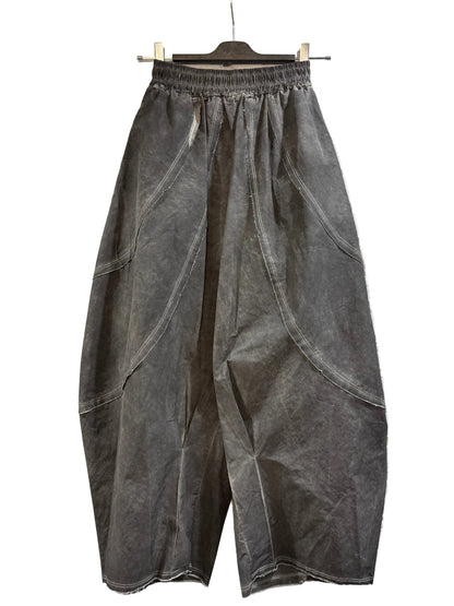 Pantaloni Balloon Cuciture F06-N343