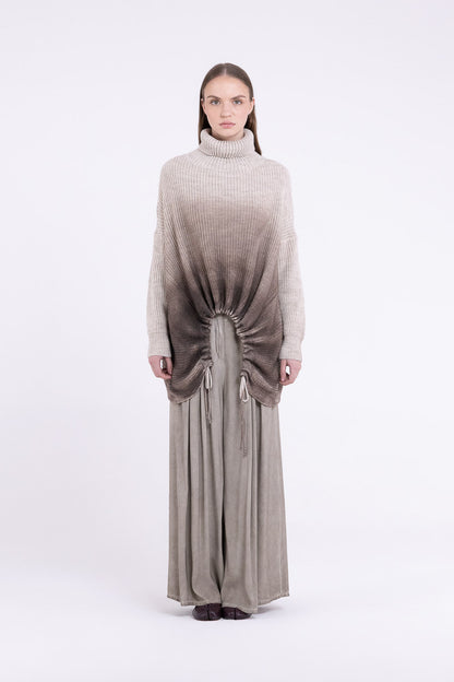 Maxi Maglia Collo Alto F07-S394 SANCTAMUERTE