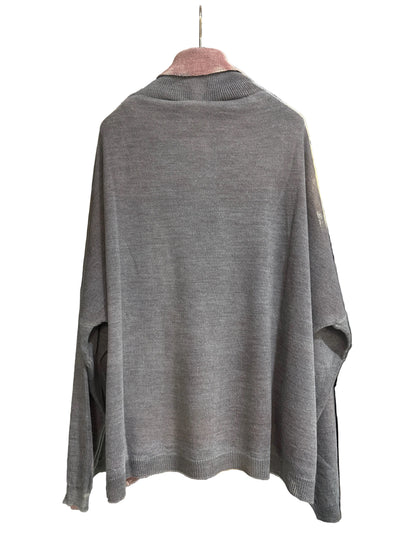 Maxi Maglia Collo Alto F07-S415 SANCTAMUERTE