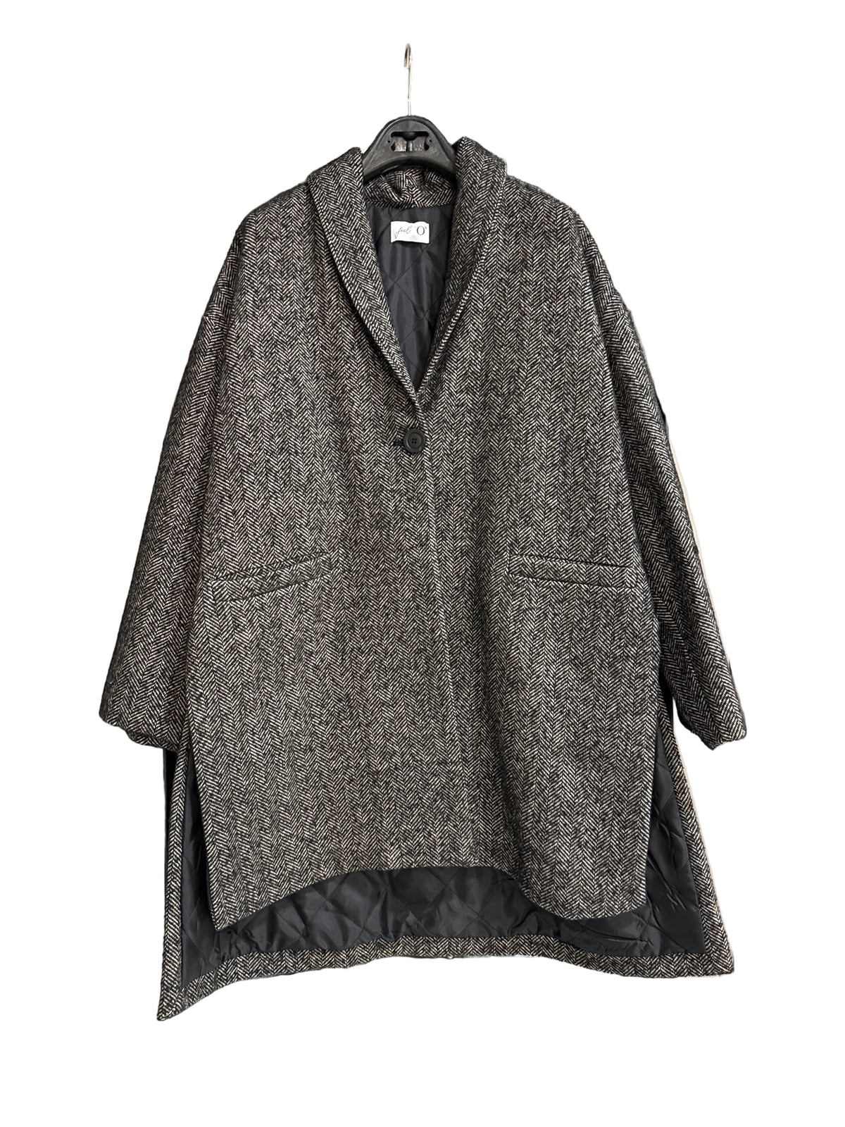 Cappotto Corto Spinato F10-82102