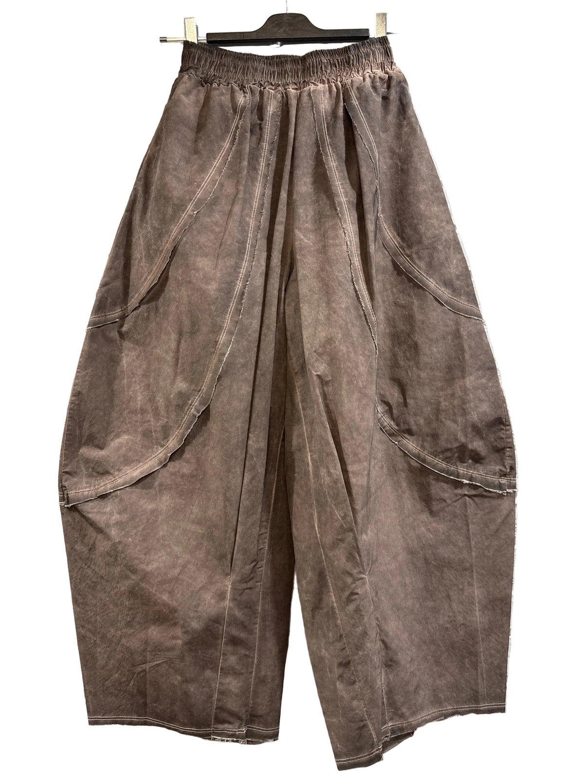 Pantaloni Balloon Cuciture F06-N343