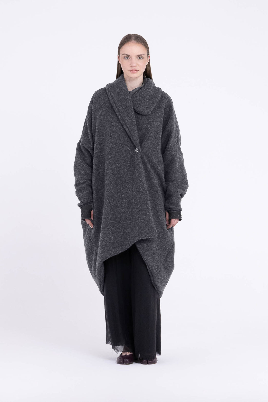 Cappotto Lungo F07-S487 SANCTAMUERTE