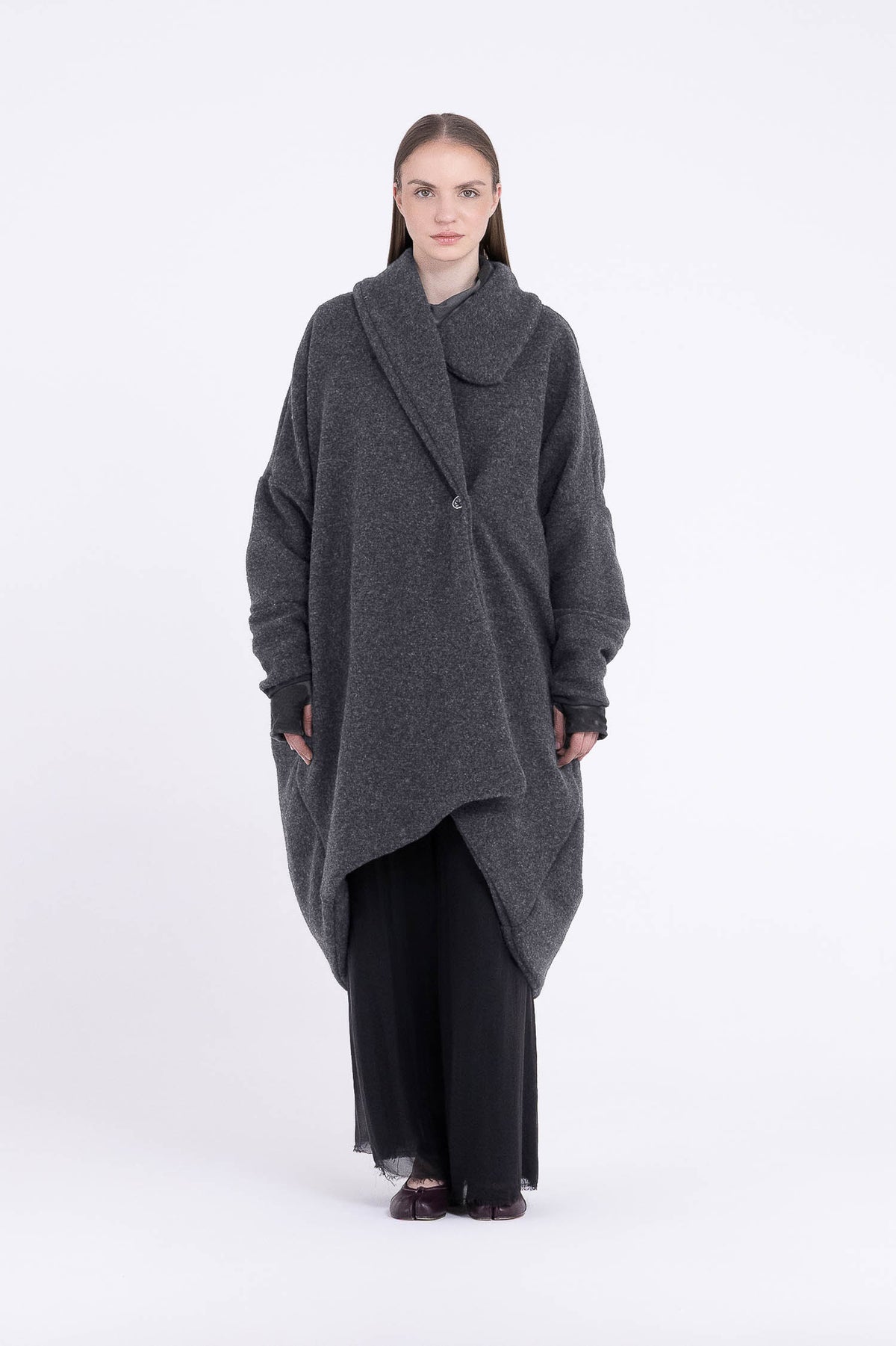 Cappotto Lungo F07-S487 SANCTAMUERTE