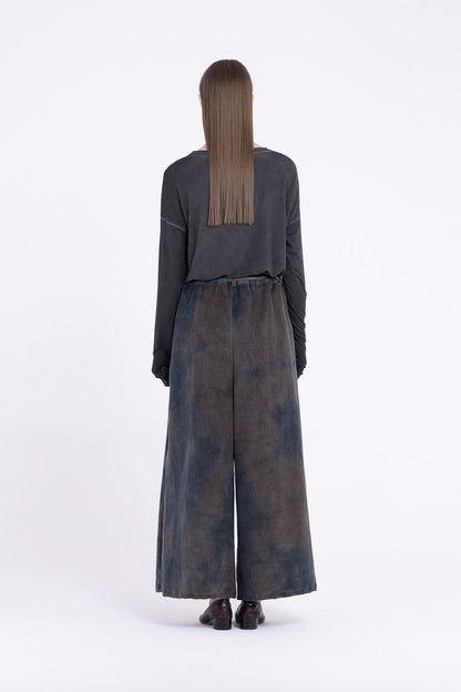 Pantaloni Palazzo F07-S495 SANCTAMUERTE