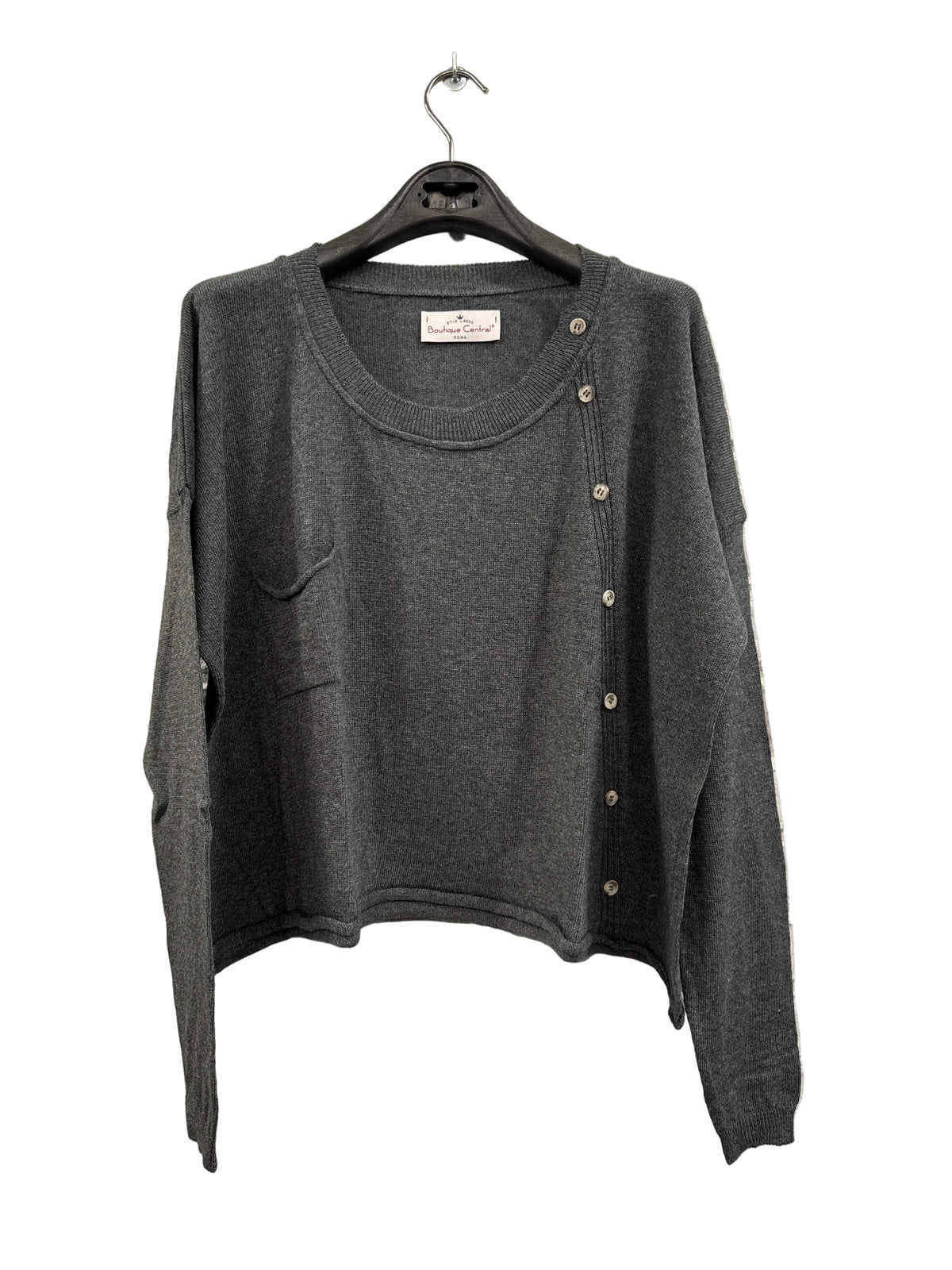 C07-24510 Button sweater