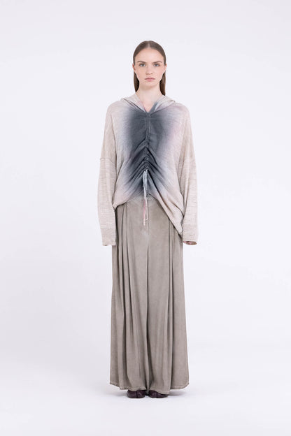 Maxi Maglia Cappuccio F07-S396 SANCTAMUERTE