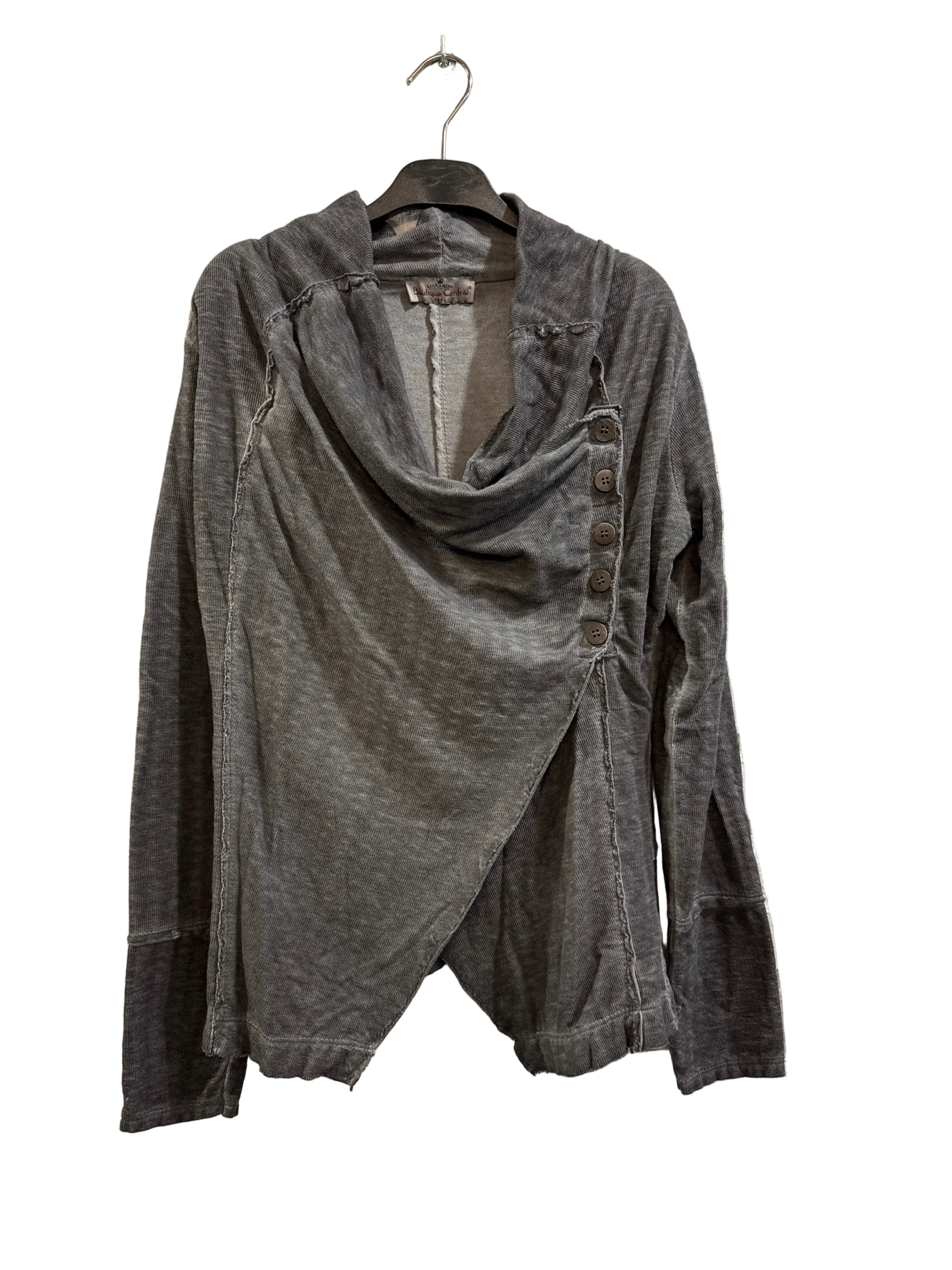 P01-09537 Button Sweater