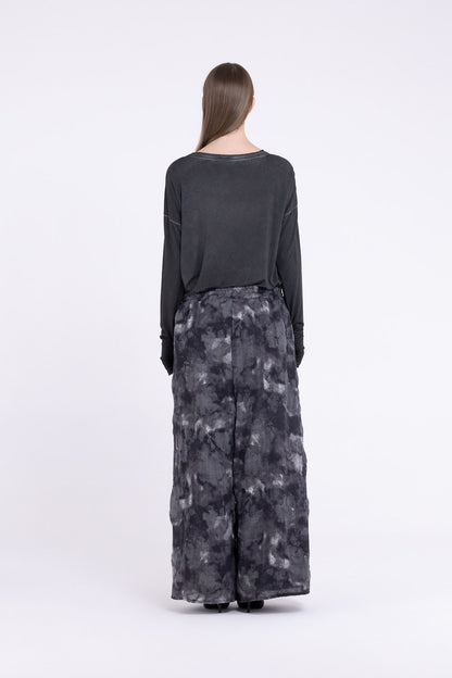 Pantaloni Palazzo F07-S443 SANCTAMUERTE