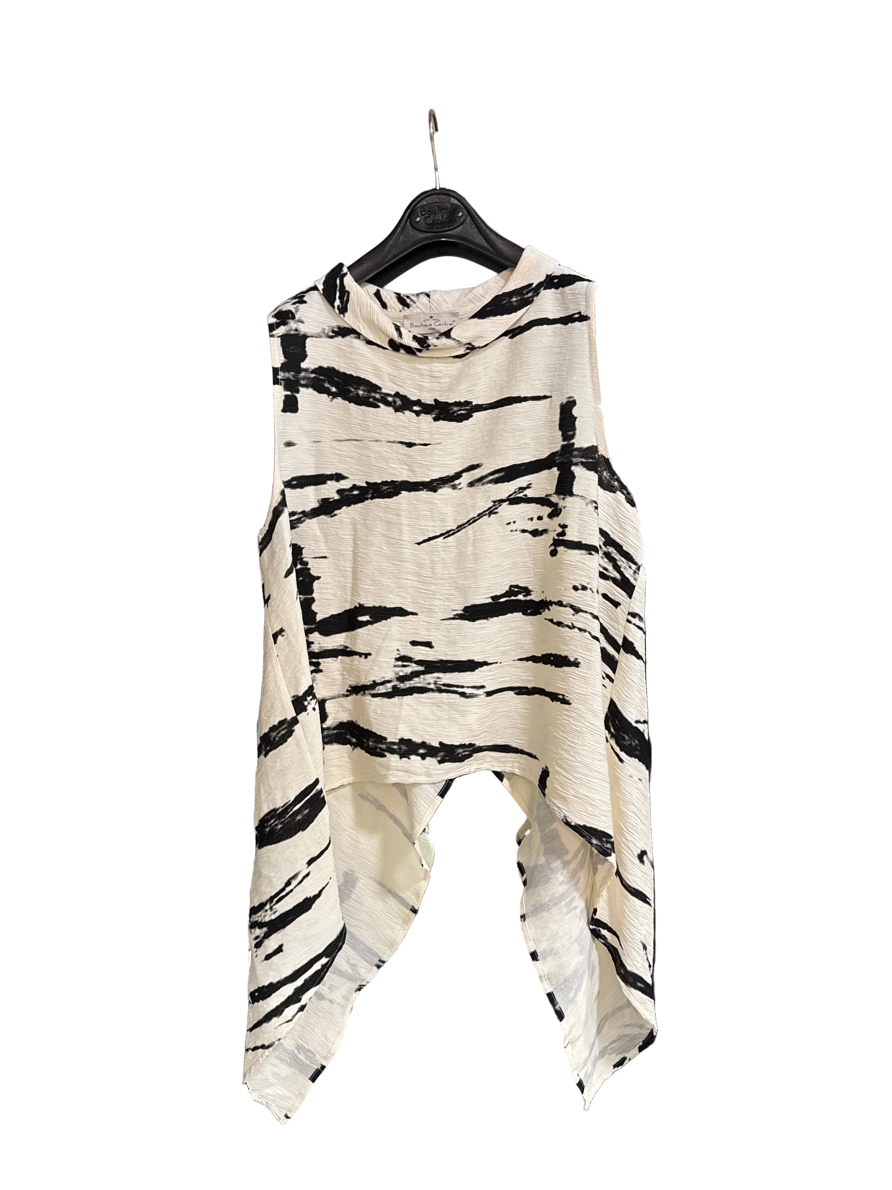 Gilet Punte Fantasia W01-250413