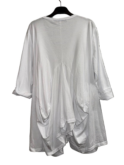 Maglia a V Bottone W01-224115