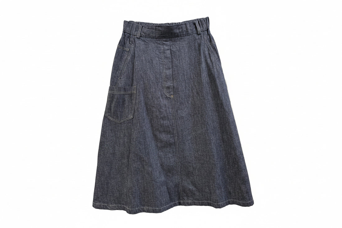 W01-250407 Denim Skirt