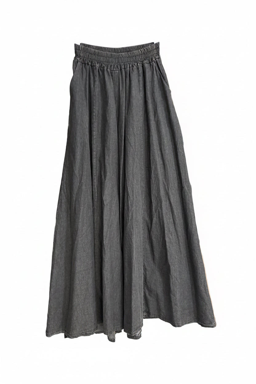 Pantaloni Palazzo Tasche Dietro C08-6877J