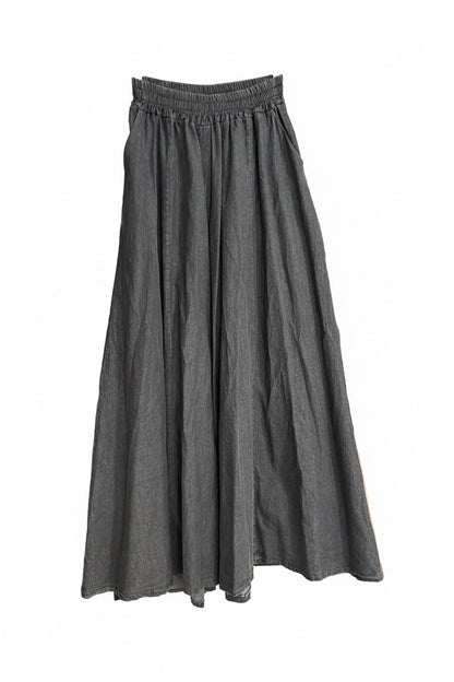 Pantaloni Palazzo Tasche Dietro C08-6877J