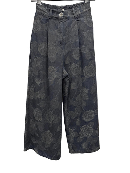 Pantaloni Palazzo F07-S475 SANCTAMUERTE