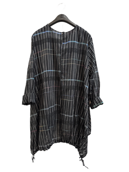 W01-125180 Blusa Coulisse Righe