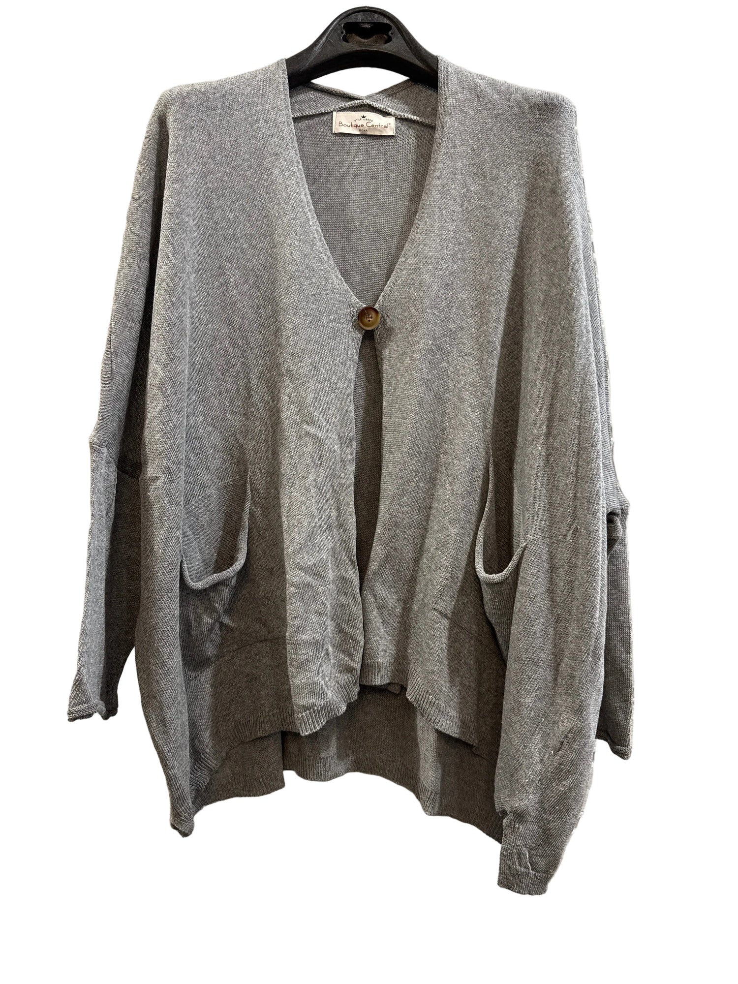 Cardigan Bottone Filo D06-25108