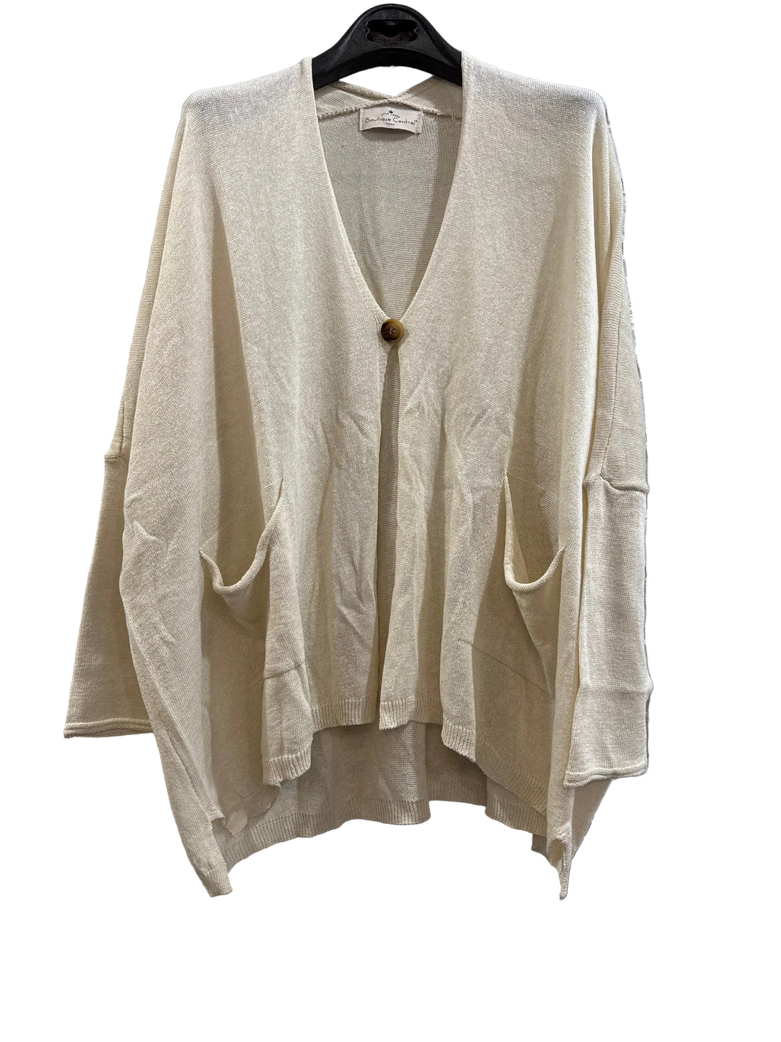 Cardigan Bottone Filo D06-25108