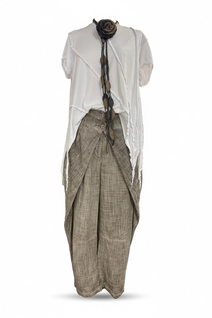 Pantaloni Bottone F06-E026