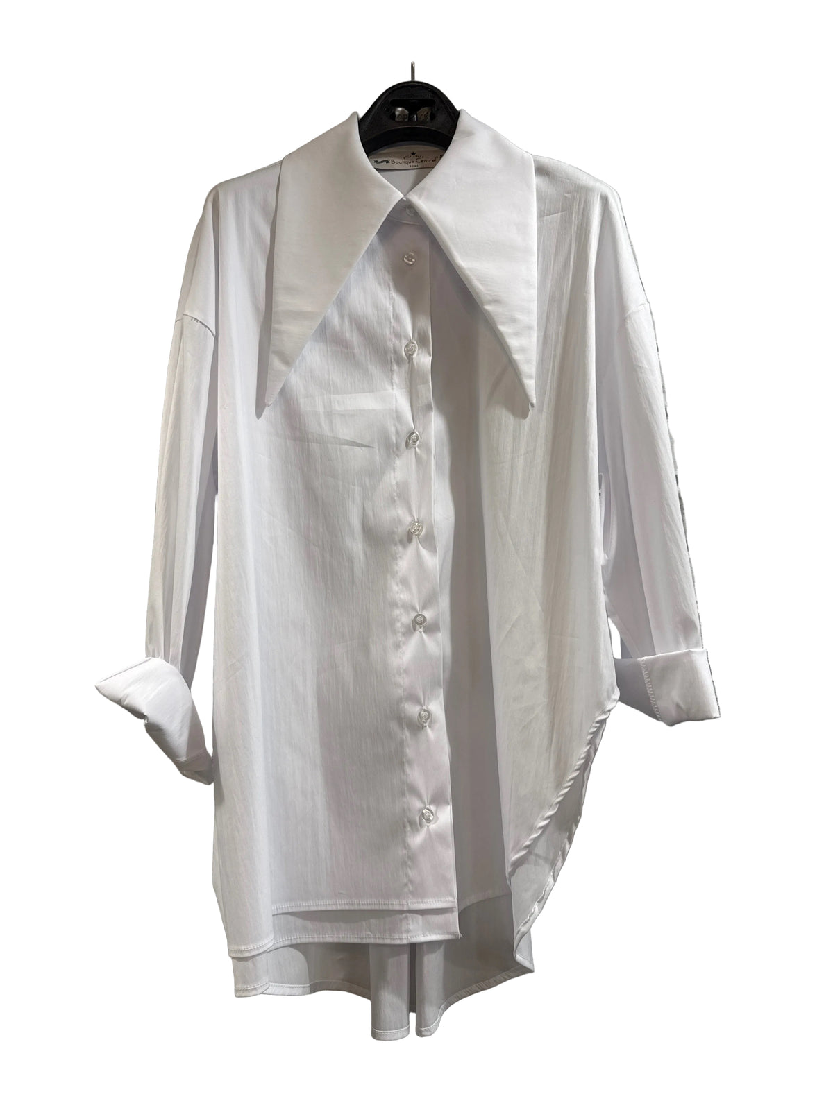 W01-223804 Camicia Collo Punte