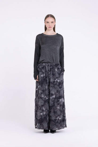Pantaloni Palazzo F07-S443 SANCTAMUERTE
