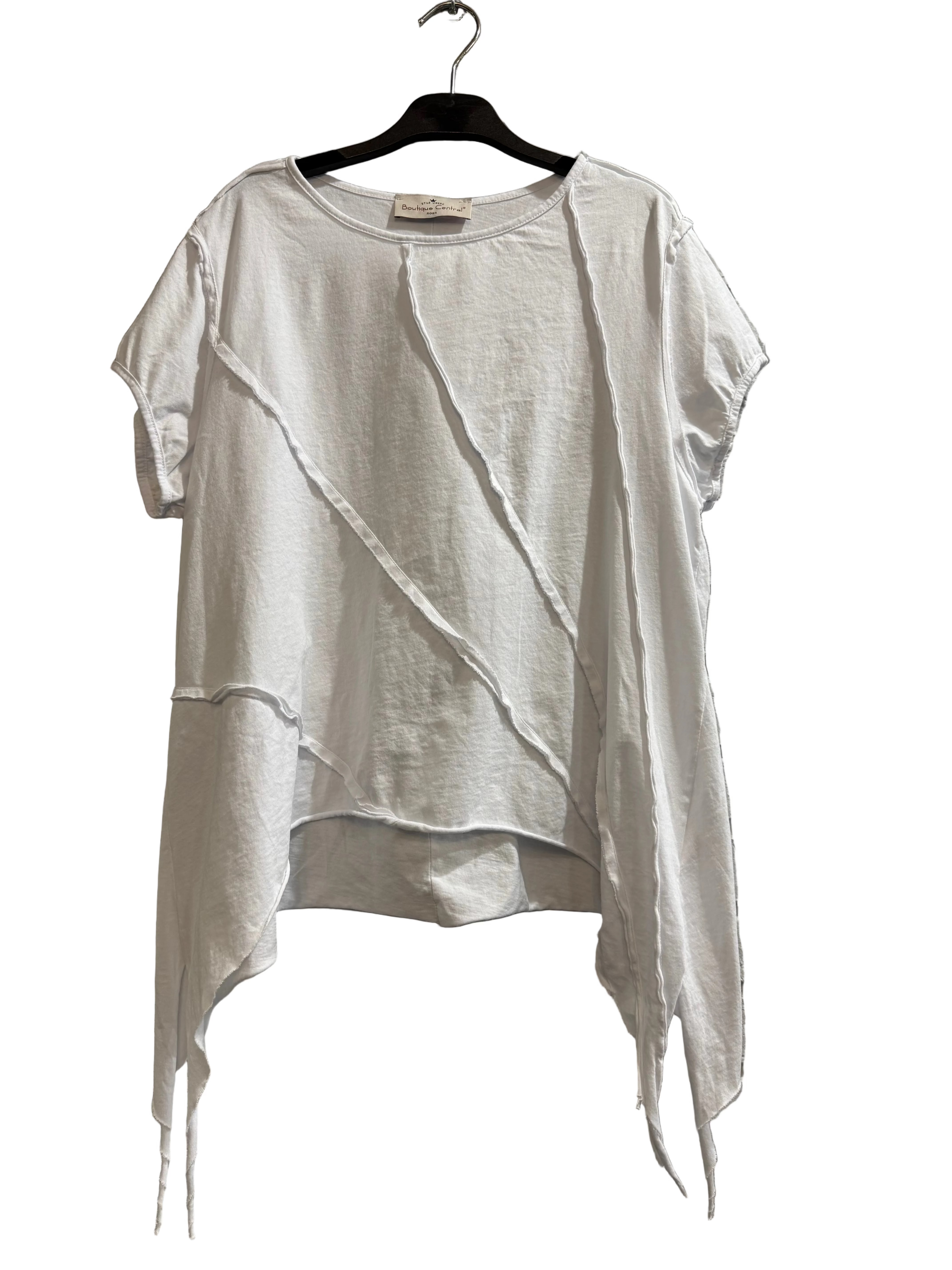 T-Shirt Cuciture Punte W01-126023