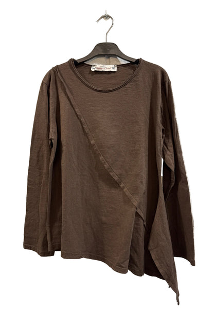 C08 - 07037 T-shirt Asimmetrica - Boutique Central Roma