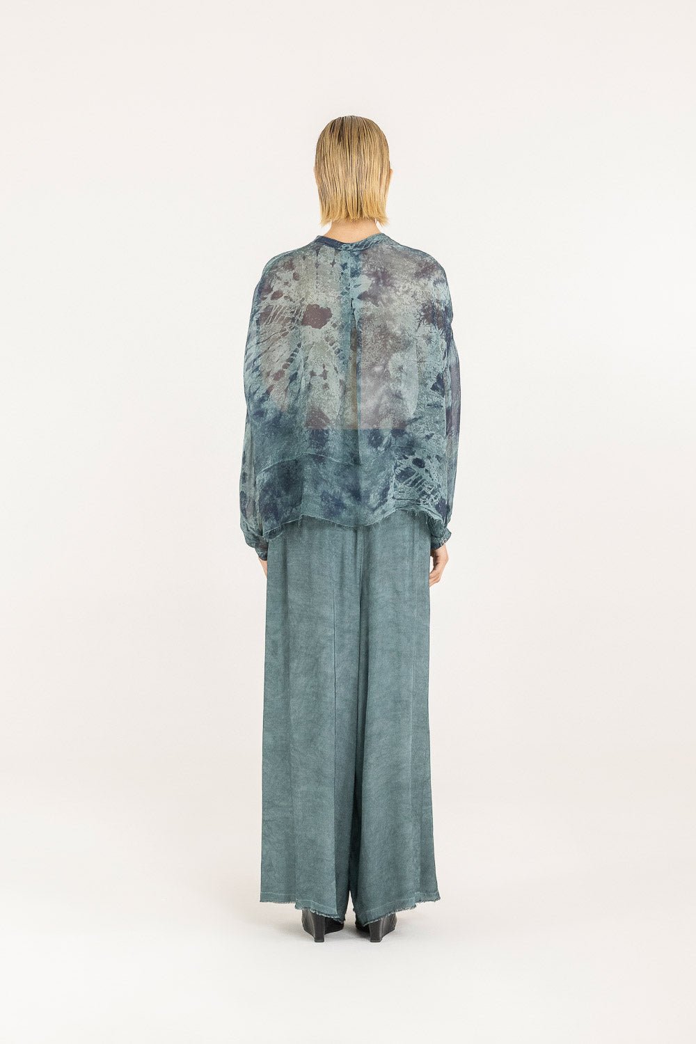 Camicia Over Boxy - SANCTAMUERTE F07 - S275 - Boutique Central Roma