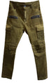 F06 - M3616 Pantaloni Cargo Zip - Boutique Central Roma
