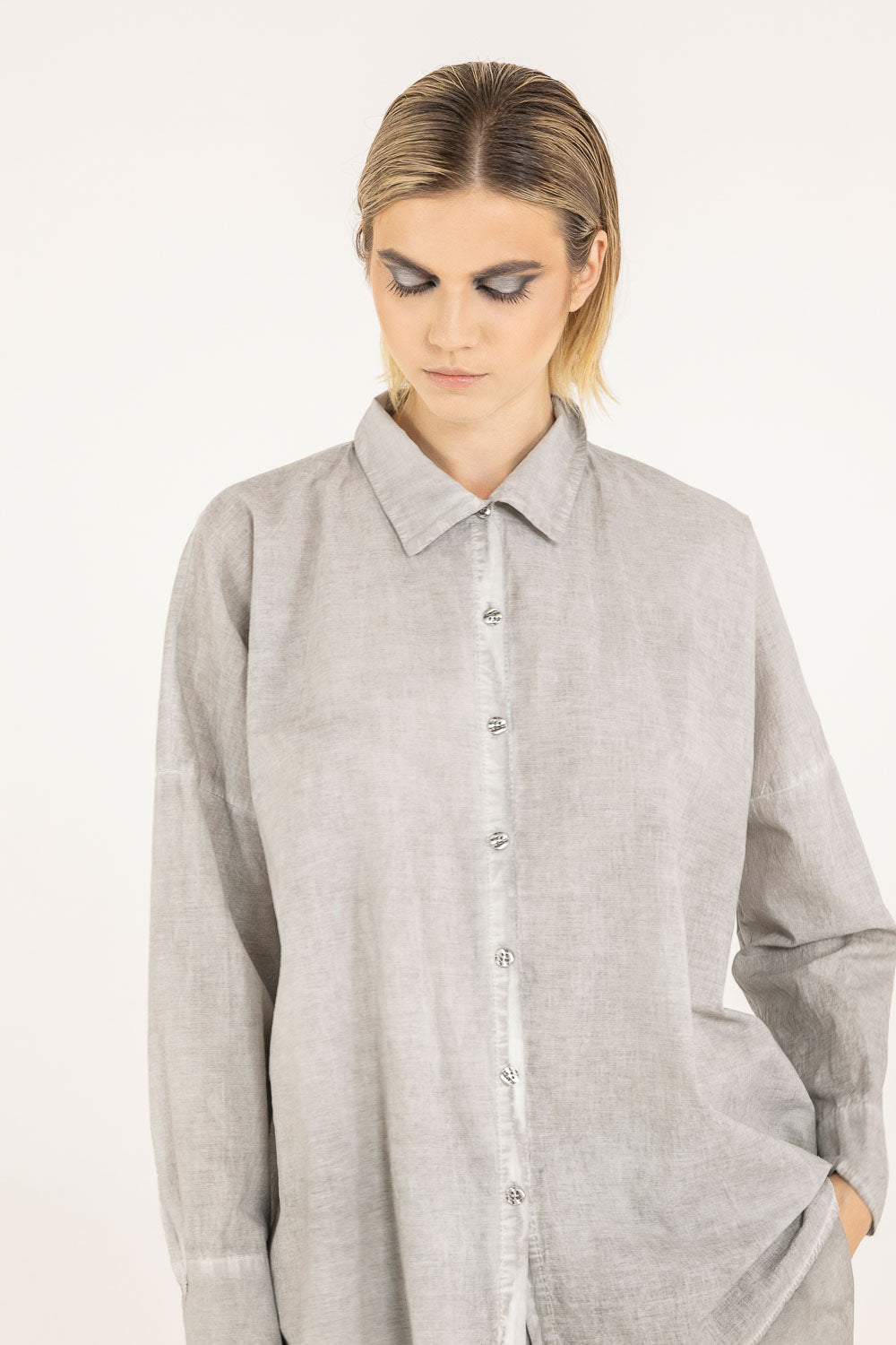F07 - S260 Camicia Over - SANCTAMUERTE - Boutique Central Roma