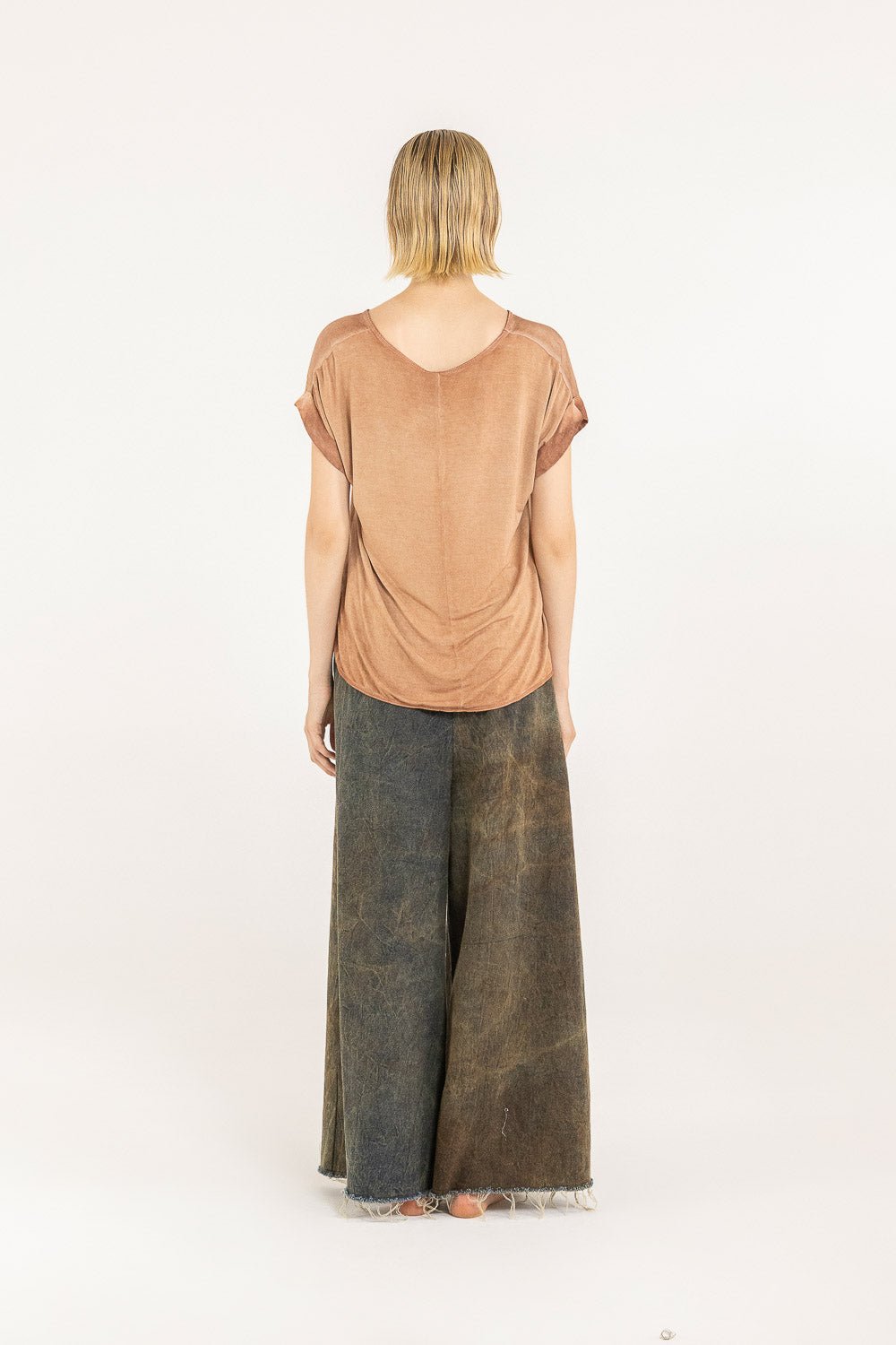 F07 - S357 T-Shirt Girocollo - SANCTAMUERTE - Boutique Central Roma
